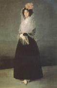 The Countess of Carpio,Marquise de la Solana (mk05) Francisco de Goya
